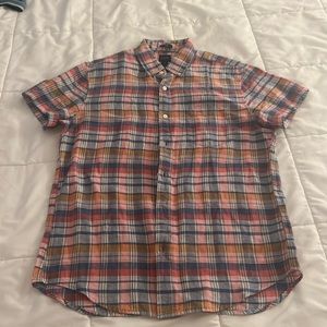 J Crew Men’s button down shirt - short sleeve